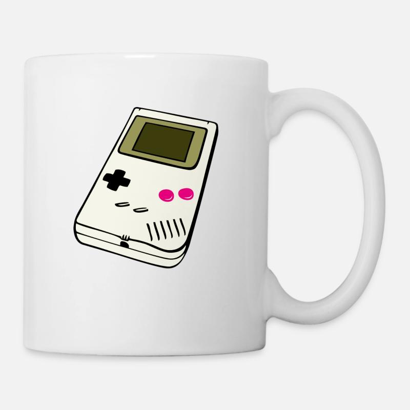 Handheld Konsole - Tasse - Weiß