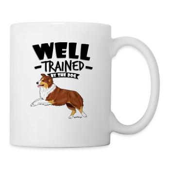 Berger australien bien 17 - Mug blanc - blanc - Droite