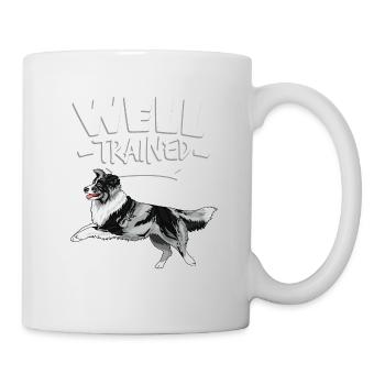 Berger australien bien 2 - Mug blanc - blanc - Droite