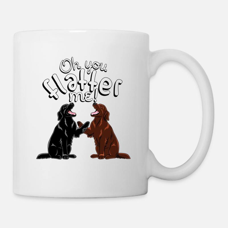 Flattie Oh You 4 - Mug blanc - blanc