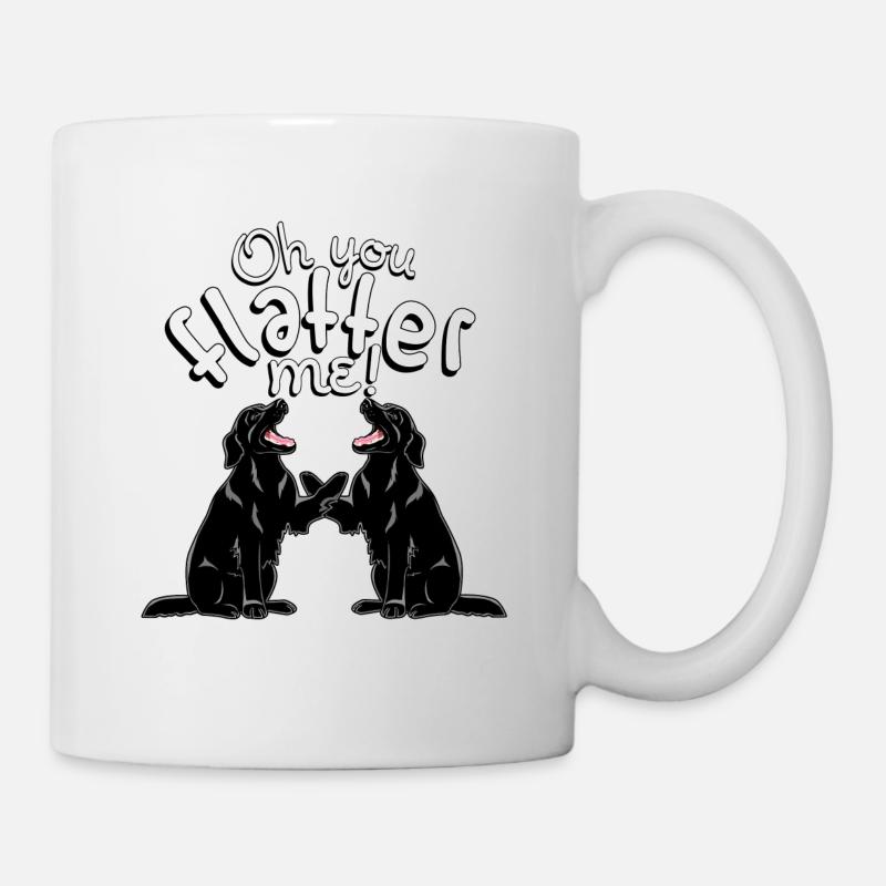 Flattie Oh You 5 - Mug - white