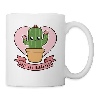 Cute but Dangerous - Mug - white - Right