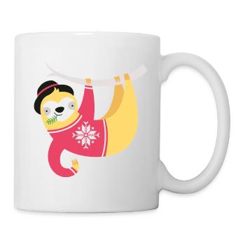 WINTER SLOTH - Tasse - Weiß - Rechts
