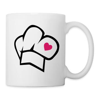 Kochmütze - Tasse - Weiß - Rechts
