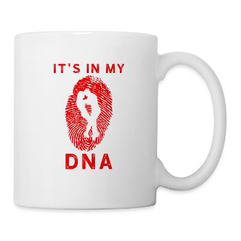 Bachata Kizomba Zouk It's in my DNA Gift Dance - Mug - white - Right