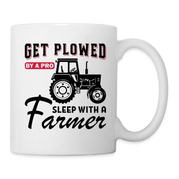 Get Plowed Sleep With A Farmer - Mug - white - Right