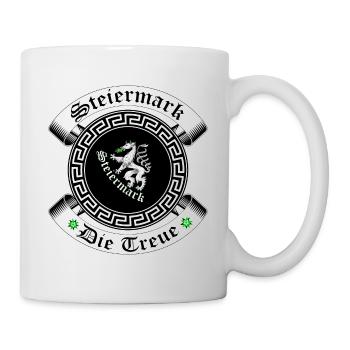 Steiermark - Tasse - Weiß - Rechts