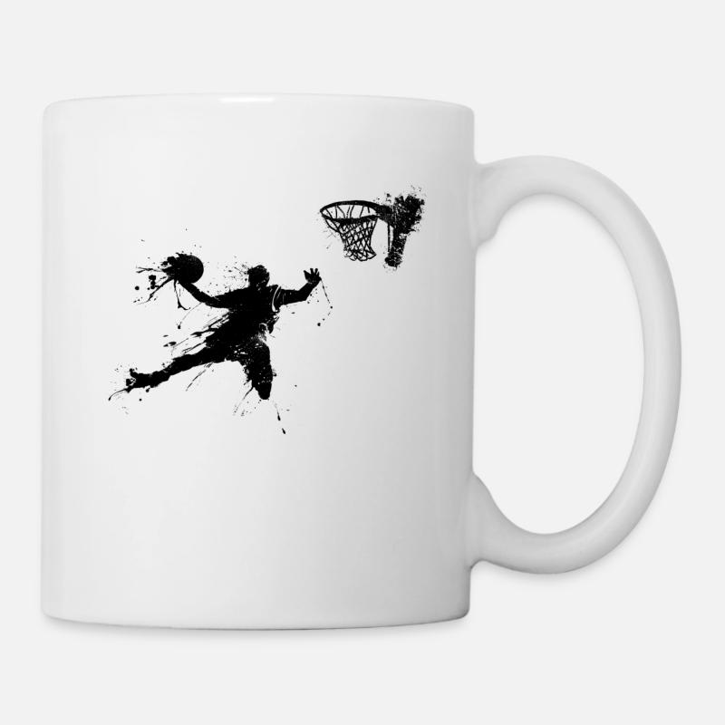 baketballer dunking II - Mug - white