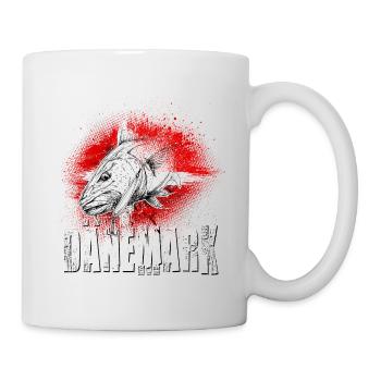 Pêche au Danemark - Mug blanc - blanc - Droite