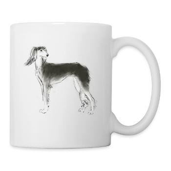 sloughi - Mug blanc - blanc - Droite
