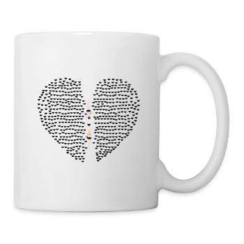 heart_swimmer - Mug - white - Right