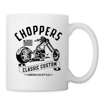 Chopper Classic Custom - Mug blanc - blanc - Droite