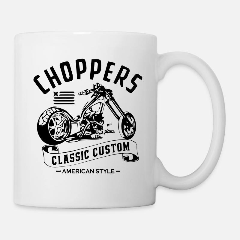 Chopper Classic Custom - Tasse - Weiß