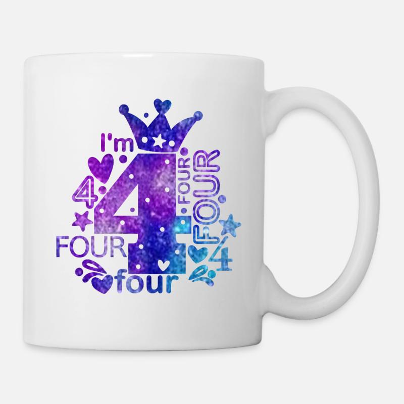I'm 4 - Mug - white