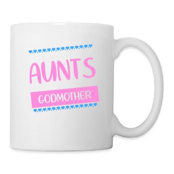 Godmother Aunt Gift Godmother Godmother Niece - Mug - white - Right