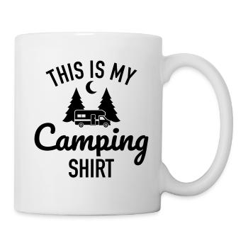 Campeur - Mug blanc - blanc - Droite