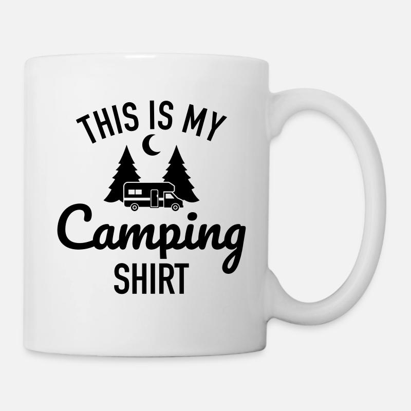 Wohnmobil - Tasse - Weiß