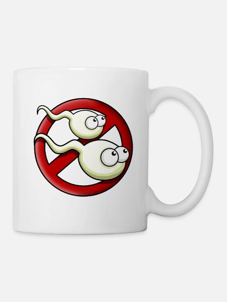 Stoppt die Überbevölkerung - Tasse - Weiß