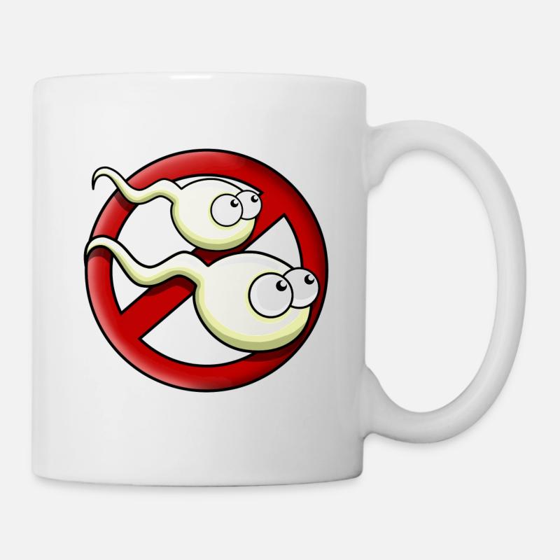 Stoppt die Überbevölkerung - Tasse - Weiß