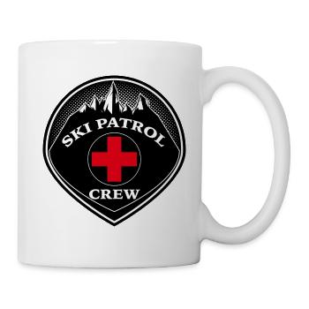 Ski Patrol Crew - Tasse - Weiß - Rechts