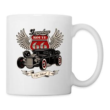 California T-shirt | Hot Rod | Vintage 1007 - Mug - white - Right