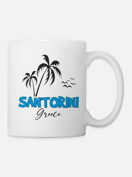 SANTORINI - Tasse - Weiß