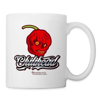 Chili Design für echte Chiliheads - Tasse - Weiß - Rechts