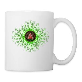 Chakra du cœur Chakra - Mug blanc - blanc - Droite
