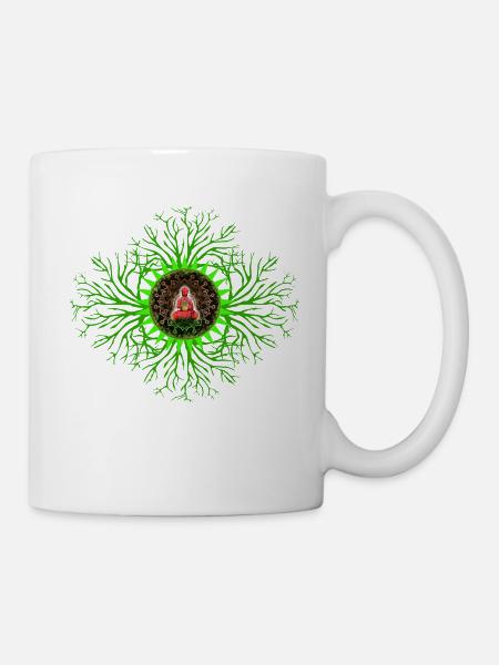 Heart Chakra Chakra - Mug - white