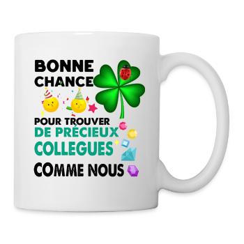 Humor Colleague Good Luck Gift Departure - Mug - white - Right