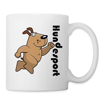 Hundesport - Tasse - Weiß - Rechts