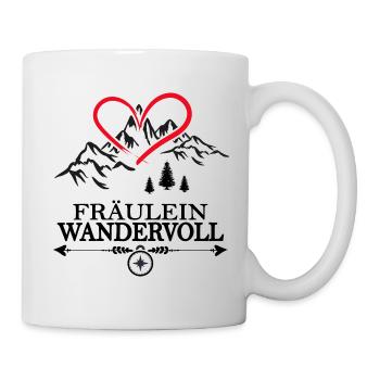 bergwandern wandervoll servus alpin wanderung - Tasse - Weiß - Rechts