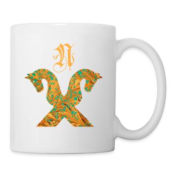 pferdegiebel e 95 n - Tasse - Weiß - Rechts