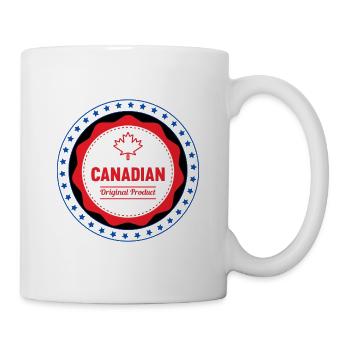 Kanada, Ahornblatt. - Tasse - Weiß - Rechts