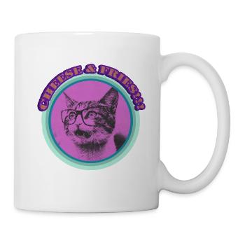 Cheese Fries Cat - Mug - white - Right