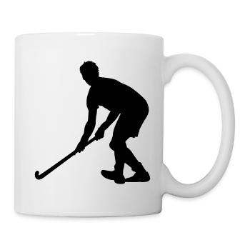 Field hockey players - Mug - white - Right