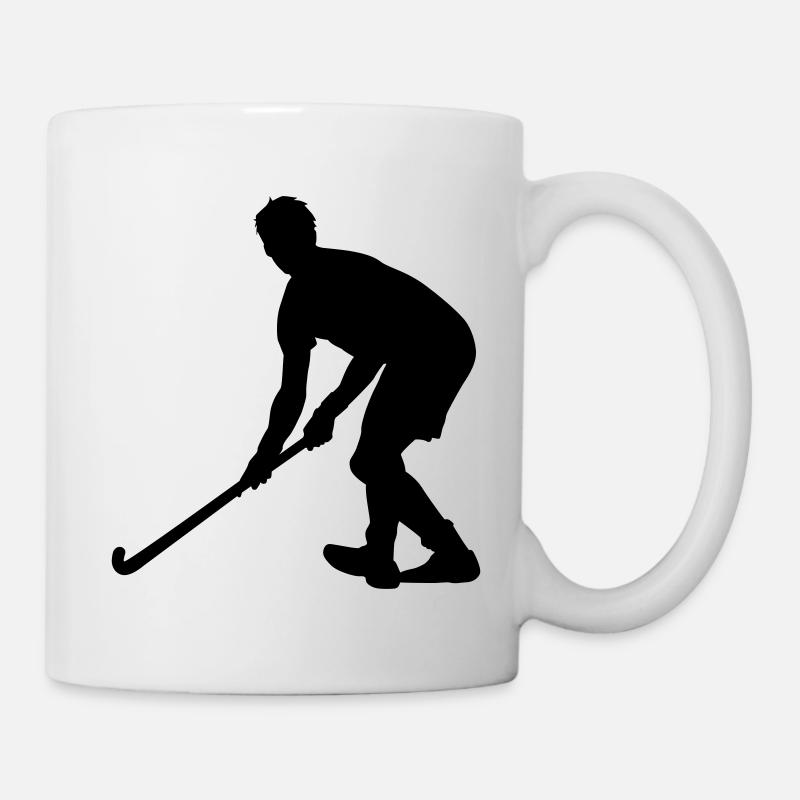 Feldhockeyspieler - Tasse - Weiß