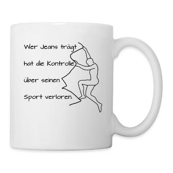 Jogginghose Sport - Tasse - Weiß - Rechts