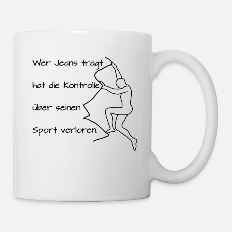Sweatpants Sport - Mug - white