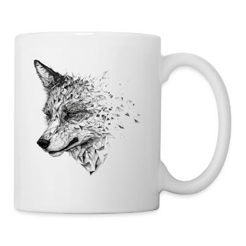 Fox Fox Motif Animals Gift Art Animal Motif - Mug - white - Right