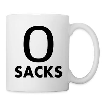 0 sacks - Tasse - Weiß - Rechts