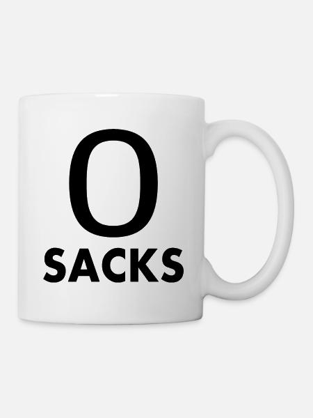 0 sacks - Tasse - Weiß