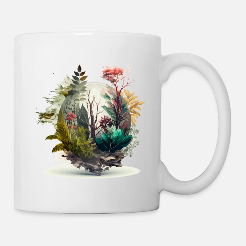 La forêt miniature - Mug blanc - blanc