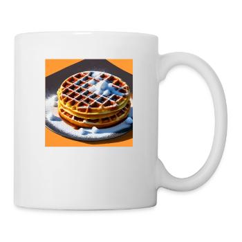 Lustige Bilder / Lustiges Shirt - Waffelspezialist - Tasse - Weiß - Rechts