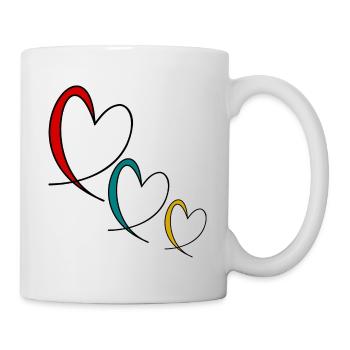 DAD. FATHER's DAY. HAPPY BIRTHDAY DAD. HAPPY BIRTHDAY - Mug - white - Right