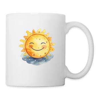 Sonnenschein - Tasse - Weiß - Rechts