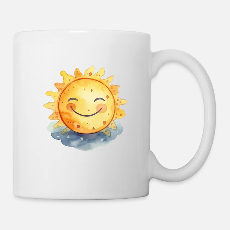 Sonnenschein - Tasse - Weiß