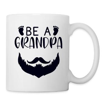 Papy en devenir, je vais enfin être grand-père - Mug blanc - blanc - Droite