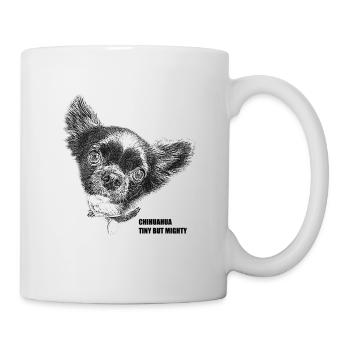 tiny but mighty - Tasse - Weiß - Rechts