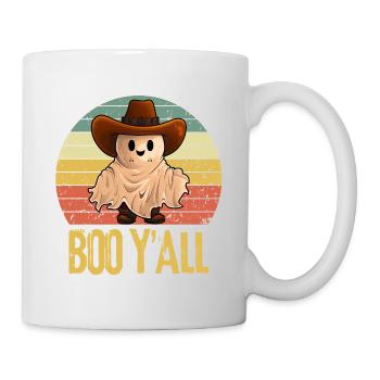 Halloween Ghost Cowboy - Mug - white - Right